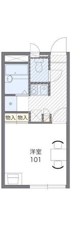 レオパレスTAKAKURAの物件間取画像